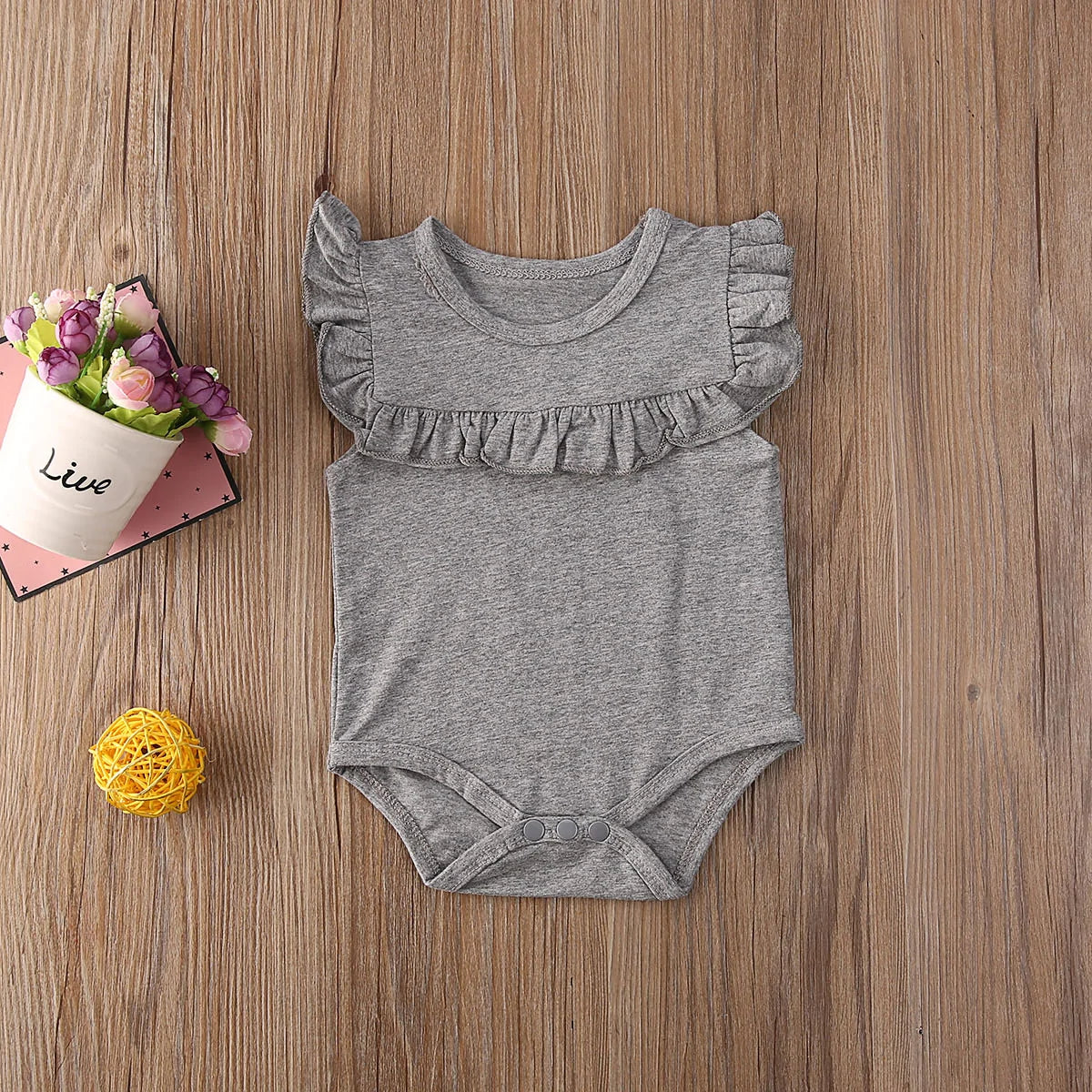 Newborn Baby Girl Sunsuit Outfit